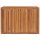 vidaXL Hochbeet 100x50x70 cm Massivholz Teak