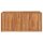 vidaXL Garten-Hochbeet 150 x 50 x 70 cm Massivholz Teak