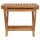 vidaXL Klappbarer Fu&szlig;hocker 46,5&times;49&times;41,5 cm Massivholz Teak