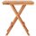 vidaXL Klappbarer Bistrotisch 60 x 60 x 65 cm Teak Massiv