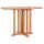 vidaXL Schmetterling Gartentisch Klappbar 120x70x75cm Teak Massivholz