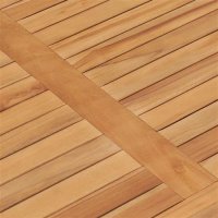 vidaXL Garten-Esstisch 120x70x77 cm Teak Massivholz