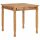vidaXL Garten-Esstisch 80x80x80 cm Massivholz Teak