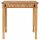vidaXL Garten-Esstisch 80x80x80 cm Massivholz Teak