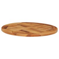 vidaXL Drehplatte Teak Massivholz