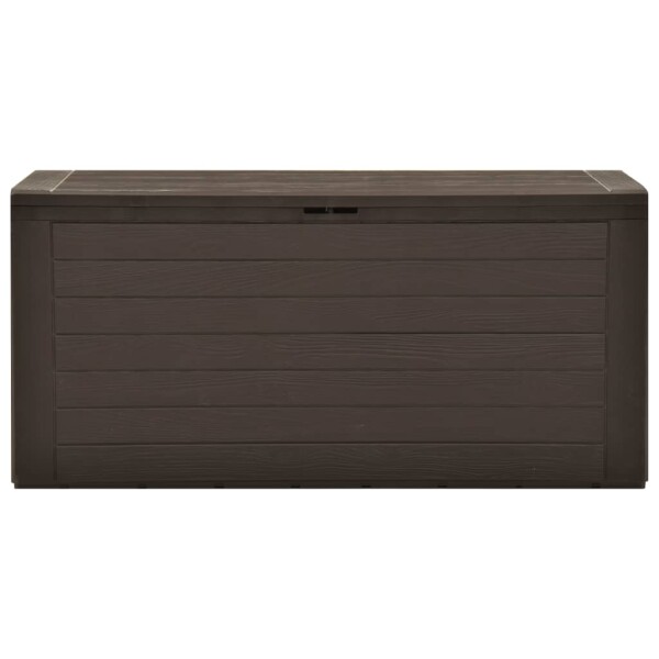 vidaXL Gartenbox Braun 116x44x55 cm