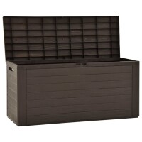 vidaXL Gartenbox Braun 116x44x55 cm