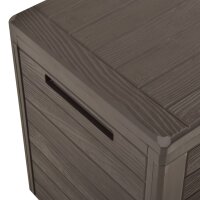 vidaXL Gartenbox Braun 116x44x55 cm