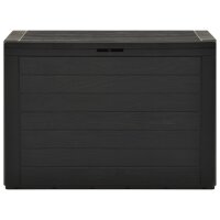 vidaXL Gartenbox Anthrazit 78x44x55 cm