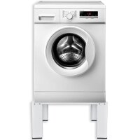 vidaXL Waschmaschinensockel Weiß