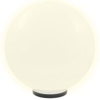 vidaXL LED-Gartenleuchte Kugelförmig 50 cm PMMA