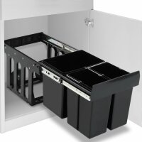 vidaXL Abfallbehälter für Küchenschrank...