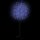 vidaXL Weihnachtsbaum 120 LEDs Blaues Licht Kirschbl&uuml;ten 150 cm