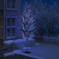 vidaXL Weihnachtsbaum 1200 LEDs Blaues Licht...