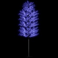 vidaXL Weihnachtsbaum 2000 LEDs Blaues Licht Kirschbl&uuml;ten 500 cm