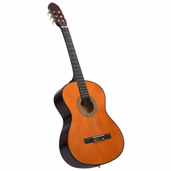 vidaXL Klassikgitarre f&uuml;r Anf&auml;nger 4/4 39&quot; Lindenholz