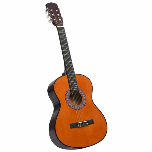 vidaXL Klassikgitarre f&uuml;r Anf&auml;nger und Kinder 3/4 36&quot; Lindenholz