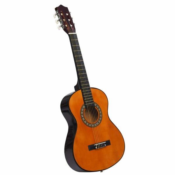 vidaXL Klassikgitarre f&uuml;r Anf&auml;nger und Kinder 1/2 34&quot; Lindenholz