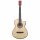 vidaXL Western Cutaway Gitarre mit 6 Saiten 38&quot; Lindenholz