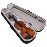 vidaXL Violine Komplettset mit Bogen und Kinnstütze...