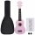 vidaXL Sopran-Ukulele-Set mit Tasche f&uuml;r Kinder Rosa 21&quot;