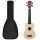 vidaXL Sopran-Ukulele-Set mit Tasche für Kinder Helles Holz 23"