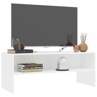 vidaXL TV-Schrank Wei&szlig; 100x40x40 cm Holzwerkstoff