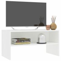 vidaXL TV-Schrank Wei&szlig; 80x40x40cm Holzwerkstoff