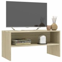 vidaXL TV-Schrank Sonoma-Eiche 80x40x40 cm Holzwerkstoff