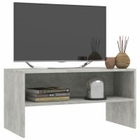 vidaXL TV-Schrank Betongrau 80x40x40 cm Holzwerkstoff