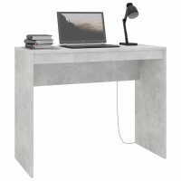 vidaXL Schreibtisch Betongrau 90x40x72 cm Holzwerkstoff