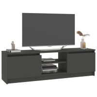 vidaXL TV-Schrank Grau 120&times;30&times;35,5 cm Holzwerkstoff