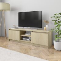 vidaXL TV-Schrank Sonoma-Eiche 120&times;30&times;35,5 cm Holzwerkstoff