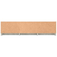 vidaXL TV-Schrank Betongrau 140x40x35,5 cm Holzwerkstoff