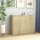 vidaXL Sideboard Sonoma-Eiche 88x30x70 cm Holzwerkstoff