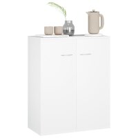 vidaXL Sideboard Wei&szlig; 60x30x75 cm Holzwerkstoff