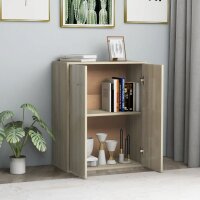 vidaXL Sideboard Sonoma-Eiche 60x30x75 cm Holzwerkstoff