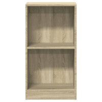 vidaXL B&uuml;cherregal Sonoma-Eiche 40x24x75 cm Holzwerkstoff