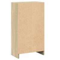 vidaXL B&uuml;cherregal Sonoma-Eiche 40x24x75 cm Holzwerkstoff