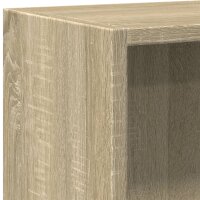 vidaXL B&uuml;cherregal Sonoma-Eiche 40x24x75 cm Holzwerkstoff