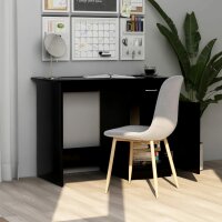 vidaXL Schreibtisch Schwarz 100x50x76 cm Holzwerkstoff