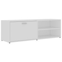 vidaXL TV-Schrank Wei&szlig; 120x34x37 cm Holzwerkstoff