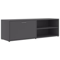 vidaXL TV-Schrank Grau 120x34x37 cm Holzwerkstoff