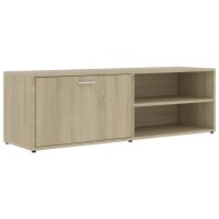 vidaXL TV-Schrank Sonoma-Eiche 120x34x37 cm Holzwerkstoff