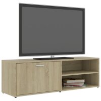 vidaXL TV-Schrank Sonoma-Eiche 120x34x37 cm Holzwerkstoff