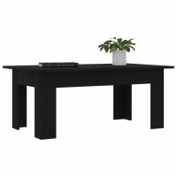 vidaXL Couchtisch Schwarz 100x60x42 cm Holzwerkstoff