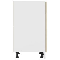 vidaXL Schubunterschrank Sonoma-Eiche 50x46x81,5 cm Holzwerkstoff