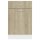 vidaXL Schubunterschrank Sonoma-Eiche 50x46x81,5 cm Holzwerkstoff