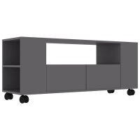 vidaXL TV-Schrank Grau 120x35x48 cm Holzwerkstoff