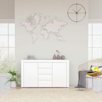 vidaXL Sideboard Weiß 120×36×69 cm...